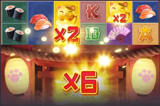 Lucky Neko бонусы игровой автомат Lucky Neko слот бонусы